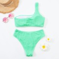 Bikini Jedno Ramię Zielone Lea .jpg