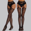 Rajstopy Kabaretki Damskie Ze Wzorem Czarne Pończochy.jpg