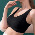 Biustonosz Sportowy Bezszwowy Czarny Anita.png