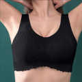 Biustonosz Sportowy Bezszwowy Czarny Anita.png