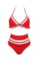 BIKINI BOHO STRÓJ KĄPIELOWY CZERWONY KAKALINA.JPG