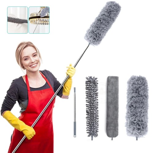 Miotełka 4w1 Teleskopowa Szczotka do Kurzu o Długim Zasięgu