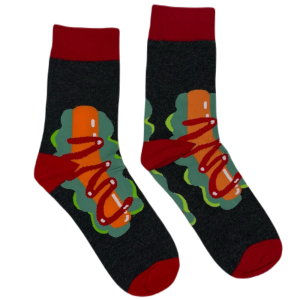 Bawełaniane Skarpetki Męskie Hot-Dog 39-42 