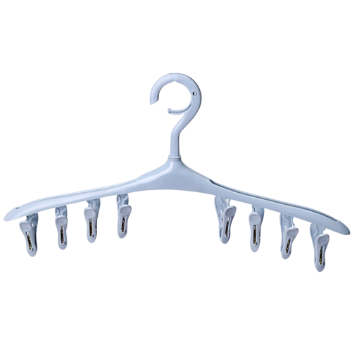 Wieszak Na Pranie i Bieliznę Suszarka 8 Klipsów