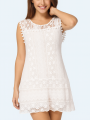 Tunika Plażowa Koronkowa Kahula