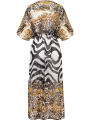Długa Tunika Plażowa Noreen W Zwierzęcy Wzór