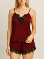 Bielizna Damska Komplet Bordowy Nina