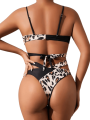 Strój Kąpielowy Modne Bikini Panterka Kilia
