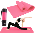 Gimnastyczna Mata Do Ćwiczeń Fitness Różowa