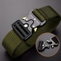 Pasek Taktyczny Do Spodni Z Klamrą Militarny Zielony