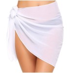 Pareo Plażowe Chusta Letnia Spódnica Na Lato Biała